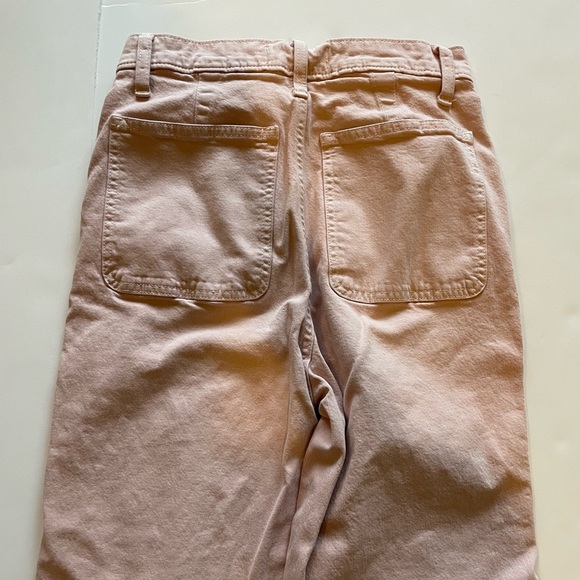 Madewell Straight Leg Jeans in Blush Pink - Picture 7 of 9